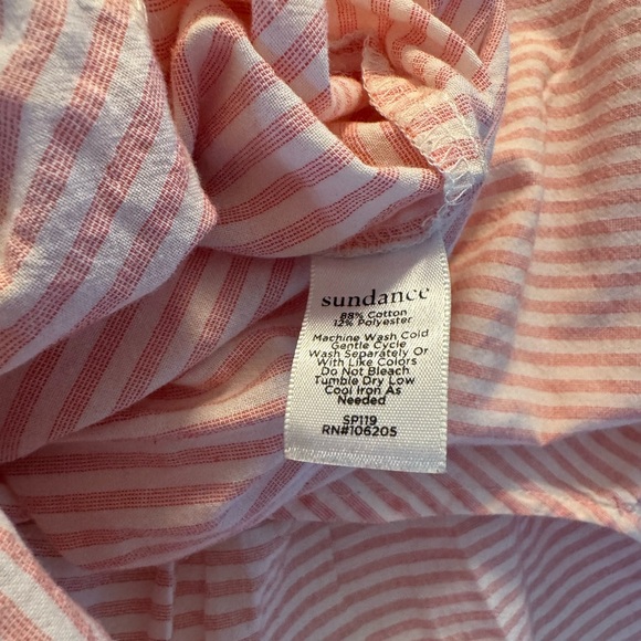 Sundance long sleeved v neck shirted top size M. - Picture 3 of 7